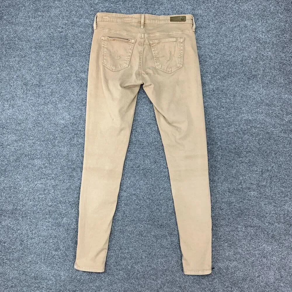 AG Adriano Goldschmied The Zip Up Legging Ankle Pants 25 Skinny Low Rise *READ - Picture 9 of 16